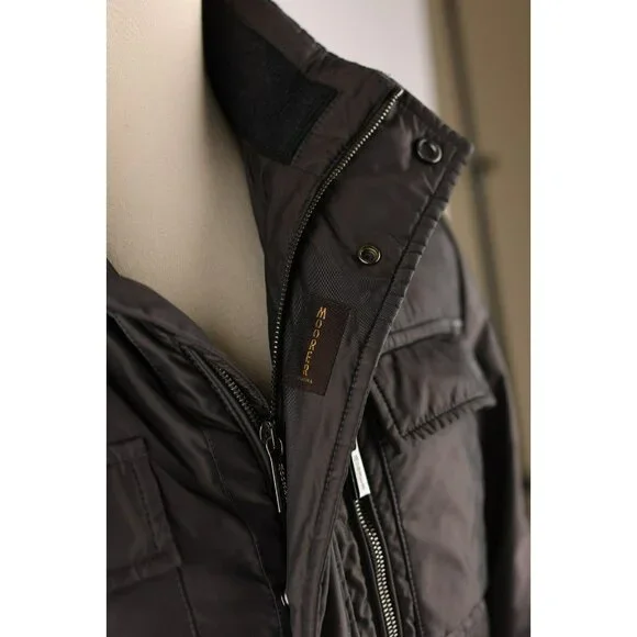$2,100 Moorer Down Padded Jacket SZ 48/38 Brown
